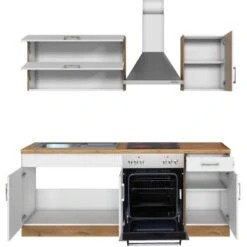 Held Möbel Küchenzeile Sorrento 210 Cm Weiß-Wotaneiche 23 Held Möbel Küchenzeile Sorrento 210 Cm Weiß-Wotaneiche -KüchenTraum 853273 11016600 4