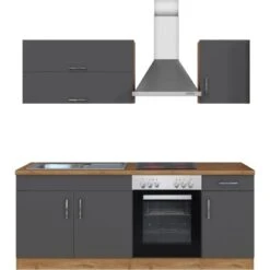 Held Möbel Küchenzeile Sorrento 210 Cm Anthrazit-Wotaneiche 22 Held Möbel Küchenzeile Sorrento 210 Cm Anthrazit-Wotaneiche -KüchenTraum 853275 11016600 3