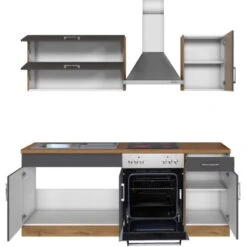 Held Möbel Küchenzeile Sorrento 210 Cm Anthrazit-Wotaneiche 23 Held Möbel Küchenzeile Sorrento 210 Cm Anthrazit-Wotaneiche -KüchenTraum 853275 11016600 4