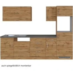 Held Möbel Küchenzeile Sorrento 270 Cm Wotaneiche-Wotaneiche Ohne E-Geräte 20 Held Möbel Küchenzeile Sorrento 270 Cm Wotaneiche-Wotaneiche Ohne E-Geräte -KüchenTraum 853355 11016600 3
