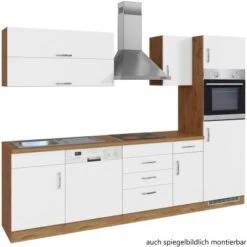 Held Möbel Küchenzeile Sorrento 270 Cm Weiß-Wotaneiche 21 Held Möbel Küchenzeile Sorrento 270 Cm Weiß-Wotaneiche -KüchenTraum 853356 11016600 2