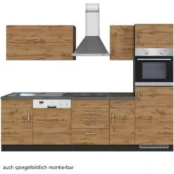 Held Möbel Küchenzeile Sorrento 270 Cm Wotaneiche-Grafit 22 Held Möbel Küchenzeile Sorrento 270 Cm Wotaneiche-Grafit -KüchenTraum 853359 11016600 3