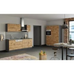 Held Möbel Küchenzeile Sorrento 360 Cm Wotaneiche-Grafit 34 Held Möbel Küchenzeile Sorrento 360 Cm Wotaneiche-Grafit -KüchenTraum 853385 11016600 15