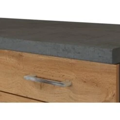 Held Möbel Küchenzeile Sorrento 210 Cm Wotaneiche-Grafit Winkel -KüchenTraum 853395 11016600 13