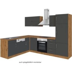 Held Möbel Küchenzeile Sorrento 210/ 270 CmAnthrazit-Wotaneiche Winkel 20 Held Möbel Küchenzeile Sorrento 210/ 270 CmAnthrazit-Wotaneiche Winkel -KüchenTraum 853399 11016600 2