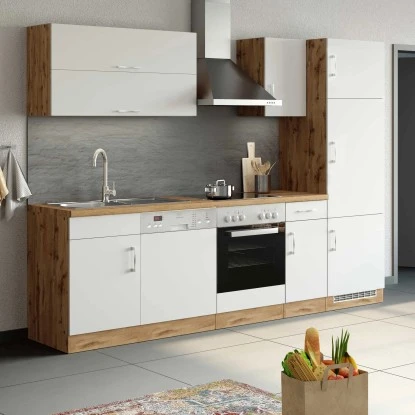 Held Möbel Hängeschrank Sorrento BxHxT 40 Cm X 57 Cm X 34 Cm Weiß-Wotaneiche 14 Held Möbel Hängeschrank Sorrento BxHxT 40 Cm X 57 Cm X 34 Cm Weiß-Wotaneiche – Bild 12