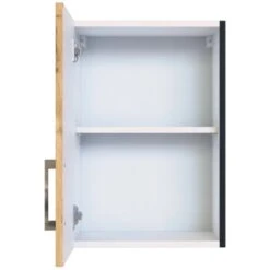 Held Möbel Hängeschrank Sorrento BxHxT 40 Cm X 57 Cm X 34 Cm Wotaneiche-Grafit -KüchenTraum 853731 11016600 3