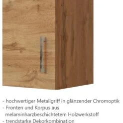 Held Möbel Hängeschrank Sorrento BxHxT 50 X 57 X 34 Cm Wotaneiche-Wotaneiche -KüchenTraum 853741 11016600 5