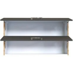 Held Möbel Klapphängeschrank Sorrento BxHxT 100x57x34 Cm Anthrazit-Wotaneiche -KüchenTraum 853744 11016600 3