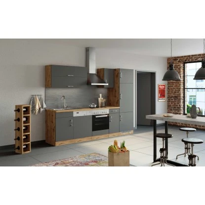 Held Möbel Klapphängeschrank Sorrento B110 X H57 X T34 Cm Anthrazit-Wotaneiche 12 Held Möbel Klapphängeschrank Sorrento B110 X H57 X T34 Cm Anthrazit-Wotaneiche – Bild 10