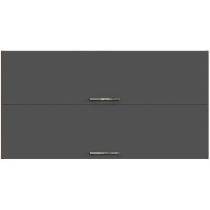 Held Möbel Klapphängeschrank Sorrento B110 X H57 X T34 Cm Anthrazit-Wotaneiche 4 Held Möbel Klapphängeschrank Sorrento B110 X H57 X T34 Cm Anthrazit-Wotaneiche – Bild 2