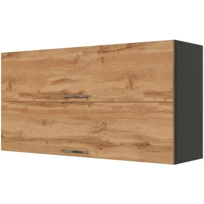 Held Möbel Klapphängeschrank Sorrento BxHxT 110 X 57 X 34 Cm Wotaneiche-Grafit 3 Held Möbel Klapphängeschrank Sorrento BxHxT 110 X 57 X 34 Cm Wotaneiche-Grafit