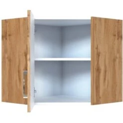 Held Möbel Eckhängeschrank Sorrento BxHxT 60 X 57 X 60 Cm Wotaneiche-Wotaneiche -KüchenTraum 853757 11016600 3