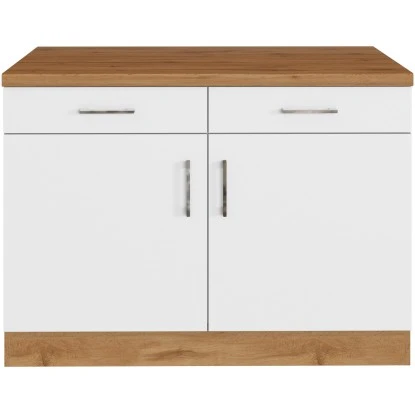 Held Möbel Unterschrank Sorrento 100x85x60 Cm 2 Schub. 1 EL-B. Weiß-Wotan. 3 Held Möbel Unterschrank Sorrento 100x85x60 Cm 2 Schub. 1 EL-B. Weiß-Wotan.