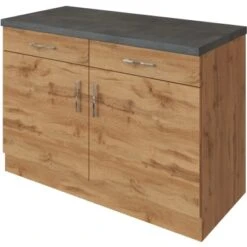 Held Möbel Unterschrank Sorrento 100x85x60 Cm 2 Tür. 2 Schubk. + Boden Wotan. 16 Held Möbel Unterschrank Sorrento 100x85x60 Cm 2 Tür. 2 Schubk. + Boden Wotan. -KüchenTraum 853803 11016600 2