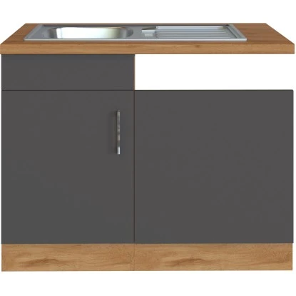 Held Möbel Spülzentrum Sorrento 110 X 85 X 60 Cm Tür Blende Sockel Anth.-W.eiche 3 Held Möbel Spülzentrum Sorrento 110 X 85 X 60 Cm Tür Blende Sockel Anth.-W.eiche