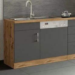 Held Möbel Spülzentrum Sorrento 110 X 85 X 60 Cm Tür Blende Sockel Anth.-W.eiche 28 Held Möbel Spülzentrum Sorrento 110 X 85 X 60 Cm Tür Blende Sockel Anth.-W.eiche -KüchenTraum 853829 11016600 12