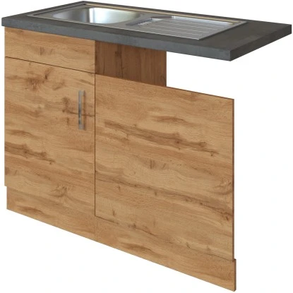 Held Möbel Spülzentrum Sorrento 110 X 85 X 60 Cm 1 Tür Blende + Sockel Wotaneic. 4 Held Möbel Spülzentrum Sorrento 110 X 85 X 60 Cm 1 Tür Blende + Sockel Wotaneic. – Bild 2