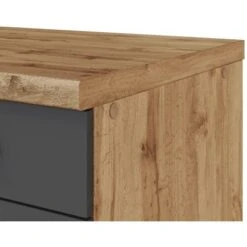 Held Möbel Kochfeldumbauschrank Sorrento 60 X 85 X 60 Cm 2 SK 1 AZ Anthr.-Wotan. -KüchenTraum 853848 11016600 9