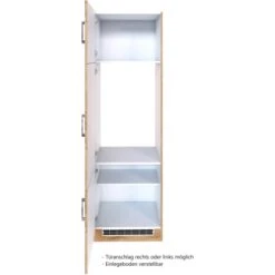 Held Möbel Kühlschrankumbau Sorrento B60 X H200 X T60 Cm Nische Wotaneiche -KüchenTraum 853854 11016600 3