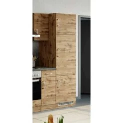 Held Möbel Kühlschrankumbau Sorrento B60 X H200 X T60 Cm Nische Wotaneiche -KüchenTraum 853854 11016600 9