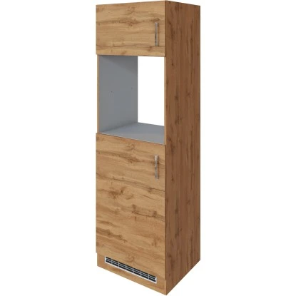 Held Möbel Ofen-Kühlschrankumbau Sorrento 60 X 200 X 60 Cm KS-Nische Wotaneiche 3 Held Möbel Ofen-Kühlschrankumbau Sorrento 60 X 200 X 60 Cm KS-Nische Wotaneiche