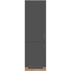 Held Möbel Kühl-Gefrierschrankumbau Sorrento B60x H200x T60 Cm Anthr.-Wotanei. -KüchenTraum 853910 11016600 2