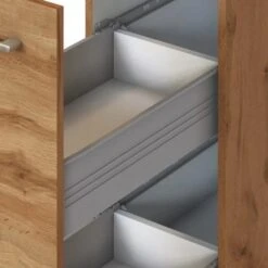 Held Möbel Apothekerschrank Sorrento 30x 200x 60 Cm 2 Ausz. 5 Fächer Wotaneiche -KüchenTraum 853931 11016600 8