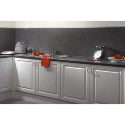 Küchenrückwand 296 Cm X 58,5 Cm Stein Schwarz-Blau Steindekor (ST 12) -KüchenTraum 854816 picture 2