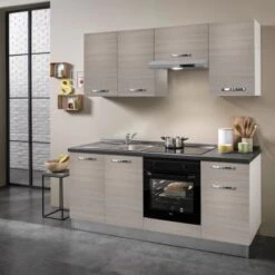 Marinelli Cucine Küchenzeile Bea 195 Cm Holzoptik - Weiß 12 Marinelli Cucine Küchenzeile Bea 195 Cm Holzoptik - Weiß -KüchenTraum 8783516 2657 3