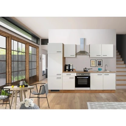 Flex-Well Exclusiv Küchenzeile Vintea 270 Cm Magnolia-Lancelot Oak 6 Flex-Well Exclusiv Küchenzeile Vintea 270 Cm Magnolia-Lancelot Oak – Bild 4