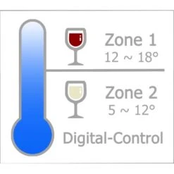 Silva Homeline Weinkühlschrank WKS 1-112 Edelstahl -KüchenTraum 9004489002495 2254 02