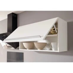 Respekta Premium Küchenzeile BERP320HWWC 320 Cm Weiß Hochglanz 25 Respekta Premium Küchenzeile BERP320HWWC 320 Cm Weiß Hochglanz -KüchenTraum 90320 detail haengeschrank