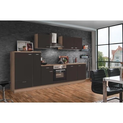 Menke Küchenzeile Artisan Classic 310 Cm Lava Matt Artisan-Eiche Nachbildung 3 Menke Küchenzeile Artisan Classic 310 Cm Lava Matt Artisan-Eiche Nachbildung