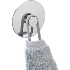 Wenko Wandhaken Turbo-Loc Adapter Uno Chrom 2er-Pack -KüchenTraum 97424 sb freisteller de 03