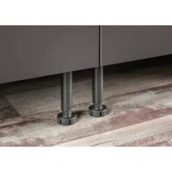 Respekta Küchenzeile Marleen 250 Cm Artisan-Eiche Grau Matt Winkel -KüchenTraum 980035 4384 7