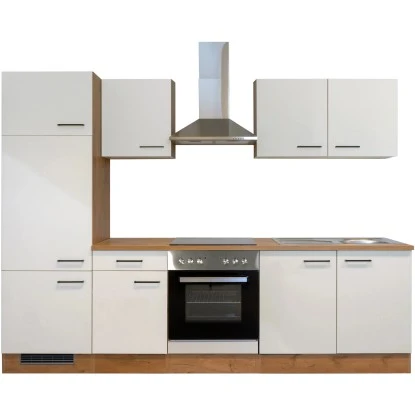 Flex-Well Exclusiv Küchenzeile Vintea 270 Cm Magnolia-Lancelot Oak 5 Flex-Well Exclusiv Küchenzeile Vintea 270 Cm Magnolia-Lancelot Oak – Bild 3