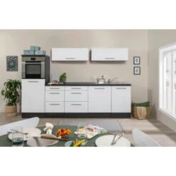 Respekta Premium Inselküche 280 Cm Weiß Hochglanz-Eiche Grau 20 Respekta Premium Inselküche 280 Cm Weiß Hochglanz-Eiche Grau -KüchenTraum IEWC Detail Kuechenzeile 2