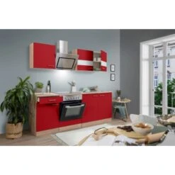 Respekta Economy Küchenzeile KB210ESRSC 210 Cm Rot-Eiche Sägerau 13 Respekta Economy Küchenzeile KB210ESRSC 210 Cm Rot-Eiche Sägerau -KüchenTraum KB210ESRSC Kuechenzeile 02