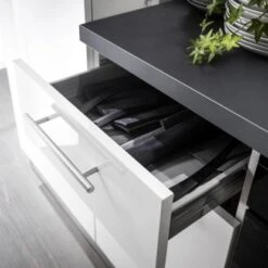 Marinelli Cucine Küchenzeile Michela 255 Cm Weiß Hochglanz 14 Marinelli Cucine Küchenzeile Michela 255 Cm Weiß Hochglanz -KüchenTraum MICHELA255WEISSHOHGLANZ 9