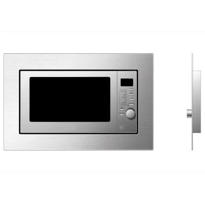 Respekta Einbau-Mikrowelle MW 800 Edelstahl Mit Grill-Funktion 800 W 4 Respekta Einbau-Mikrowelle MW 800 Edelstahl Mit Grill-Funktion 800 W – Bild 2