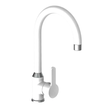 Eisl Spültischarmatur Diziani Weiß-Chrom 3 Eisl Spültischarmatur Diziani Weiß-Chrom