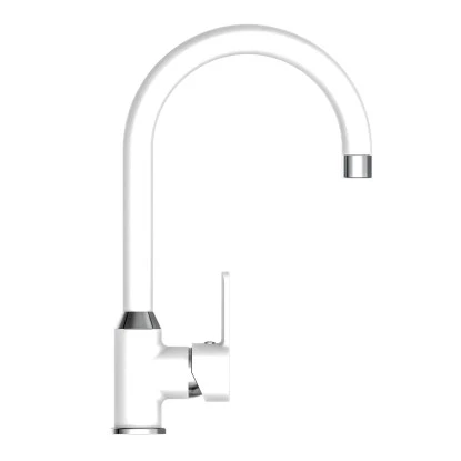 Eisl Spültischarmatur Diziani Weiß-Chrom 4 Eisl Spültischarmatur Diziani Weiß-Chrom – Bild 2