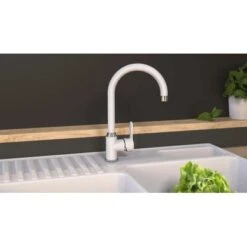 Eisl Spültischarmatur Diziani Weiß-Chrom 15 Eisl Spültischarmatur Diziani Weiß-Chrom -KüchenTraum armaturdizianiweisschrom 6