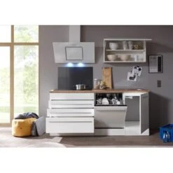 Respekta Premium Küchenzeile BERP320HWWC 320 Cm Weiß Hochglanz 21 Respekta Premium Küchenzeile BERP320HWWC 320 Cm Weiß Hochglanz -KüchenTraum c kuechenblock 1 geoeffnet