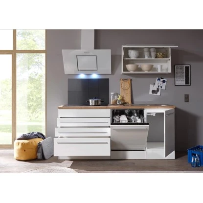 Respekta Premium Küchenzeile BERP320HWWC 320 Cm Weiß Hochglanz 9 Respekta Premium Küchenzeile BERP320HWWC 320 Cm Weiß Hochglanz – Bild 7