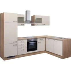 Flex-Well Exclusiv Winkelküche Orlando 280 Cm Kaschmir Glanz-Sonoma Eiche 7 Flex-Well Exclusiv Winkelküche Orlando 280 Cm Kaschmir Glanz-Sonoma Eiche -KüchenTraum g 999 2802 014 frei nepal