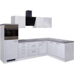 Flex-Well Winkelküche Joelina 280 Cm Weiß Seidenmatt 13 Flex-Well Winkelküche Joelina 280 Cm Weiß Seidenmatt -KüchenTraum g 999 2813 017 frei neo 2