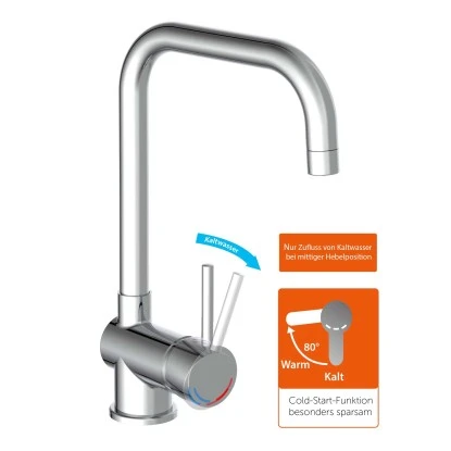 Eisl Spültischarmatur Futura Chrom 5 Eisl Spültischarmatur Futura Chrom – Bild 3