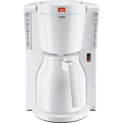 Melitta Filter-Kaffeemaschine Look IV Therm Weiß 3 Melitta Filter-Kaffeemaschine Look IV Therm Weiß
